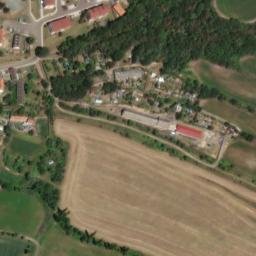 Satellite imagery of [Březno u Chomutova] church t., CZ