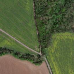 Satellite imagery of [Budyně nad Ohří-Kostelec] church t., CZ