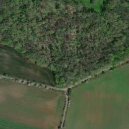 Satellite imagery of [Budyně nad Ohří] church t., CZ