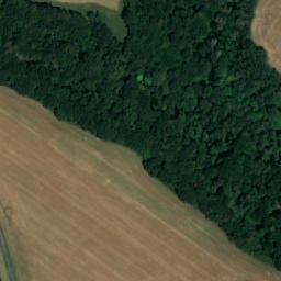 Satellite imagery of [Nebužely] former brickyard chimney, CZ
