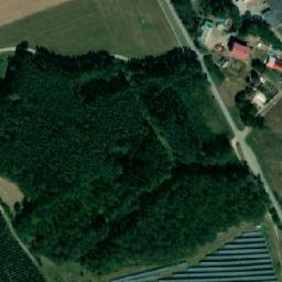 Satellite imagery of [Velký Třebešov] church t., CZ