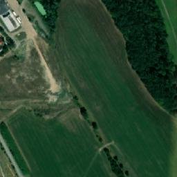 Satellite imagery of [Velký Třebešov] church t., CZ