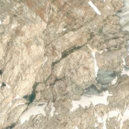 Satellite imagery of Tenderfoot Mountain, CA