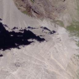 Satellite imagery of Mount Muir, CA