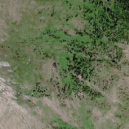 Satellite imagery of Mount Muir, CA