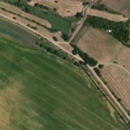 Satellite imagery of [Hrušovany-Lažany] chapel sanctus t., CZ