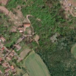 Satellite imagery of [Velemyšleves-Minice] church t., CZ
