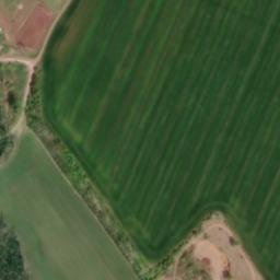 Satellite imagery of [Velemyšleves-Minice] church t., CZ