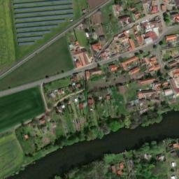Satellite imagery of [Libochovice-Dubany] church t., CZ