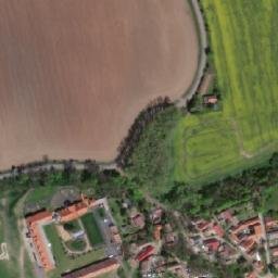 Satellite imagery of [Budyně nad Ohří-Kostelec] church t., CZ