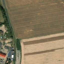 Satellite imagery of [Nebužely] former brickyard chimney, CZ