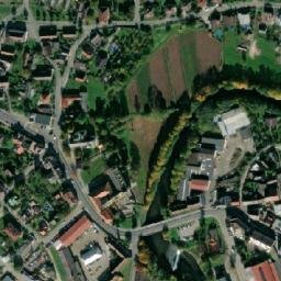 Satellite imagery of Husův sbor [Česká Skalice] church t., CZ