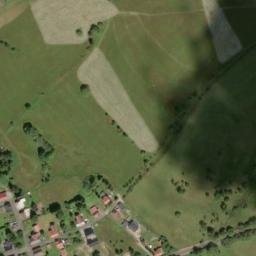 Satellite imagery of [Horní Blatná] church t., CZ