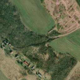 Satellite imagery of [Velemyšleves-Minice] church t., CZ