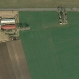 Satellite imagery of [Křesín] church t., CZ