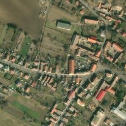Satellite imagery of [Libkovice p.Ř.] church t., CZ