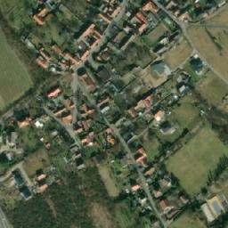 Satellite imagery of [Mělník-Vehlovice] chapel sanctus t., CZ