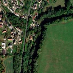 Satellite imagery of [Vinec] church sanctus t., CZ