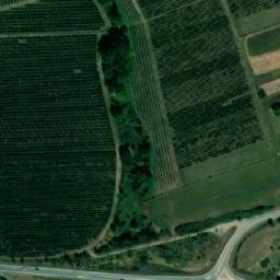 Satellite imagery of [Velký Třebešov] church t., CZ