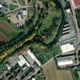 Satellite imagery of Husův sbor [Česká Skalice] church t., CZ