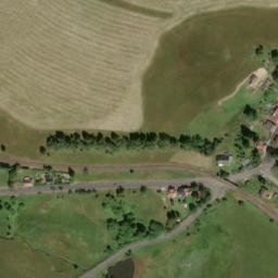 Satellite imagery of [Horní Blatná] church t., CZ