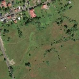 Satellite imagery of [Horní Blatná] church t., CZ