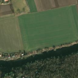Satellite imagery of [Křesín] church t., CZ