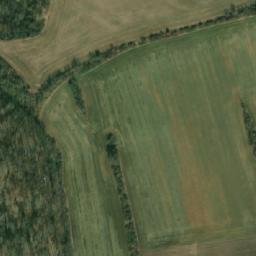 Satellite imagery of Říp, PL
