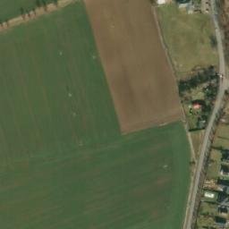 Satellite imagery of [Dolní Beřkovice] former sugar factory chimney, CZ