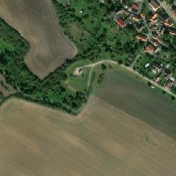 Satellite imagery of [Nebužely] church t., CZ