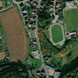 Satellite imagery of Husův sbor [Česká Skalice] church t., CZ