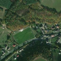 Satellite imagery of Jánský vrch [Javorník] castle t., CZ