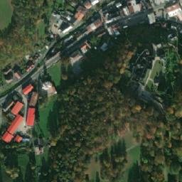 Satellite imagery of [Javorník-město] church t., CZ