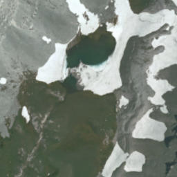 Satellite imagery of Mount Strachan, CA