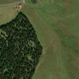 Satellite imagery of [Horní Blatná] church t., CZ