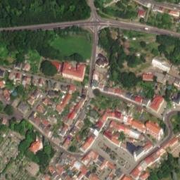 Satellite imagery of [Klášterec nad Ohří] castle & outlook t., CZ