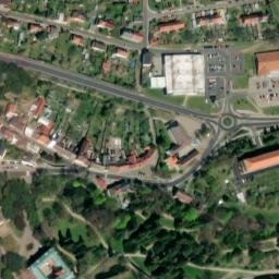 Satellite imagery of [Klášterec nad Ohří] castle & outlook t., CZ