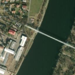 Satellite imagery of [Dolní Beřkovice] former sugar factory chimney, CZ