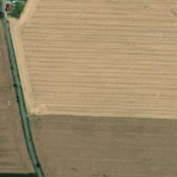 Satellite imagery of [Chorušice] church t., CZ