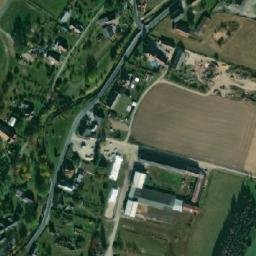 Satellite imagery of [Bernartice u Javorníka] church t., CZ