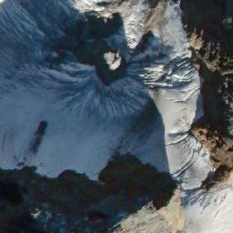 Satellite imagery of Mount Lady Macbeth, CA