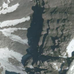 Satellite imagery of Mount Muir, CA