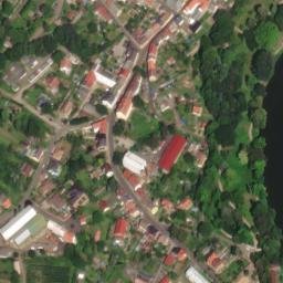 Satellite imagery of [Klášterec nad Ohří] castle & outlook t., CZ
