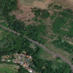 Satellite imagery of [Žiželice-Hořetice] church sanctus t., CZ