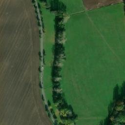 Satellite imagery of [Milíčeves] castle t., CZ