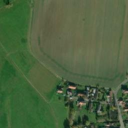 Satellite imagery of [Milíčeves] castle t., CZ