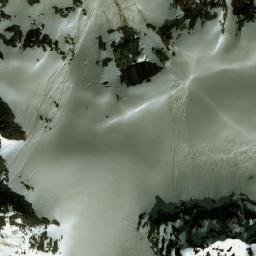 Satellite imagery of Saxifrage Peak, CA