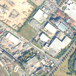 Satellite imagery of Neuendorf Flèche of Emperor Franz Fortifications, DE