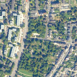 Satellite imagery of Neuendorf Flèche of Emperor Franz Fortifications, DE