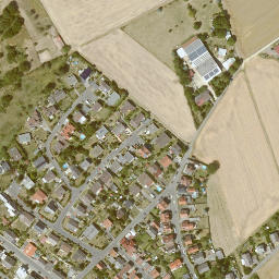 Satellite imagery of cairn, FR